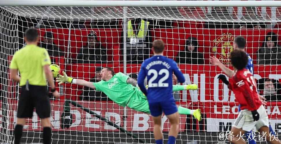 皮克福德近4季第3次获月最佳扑救，与奥纳纳并列同期最多